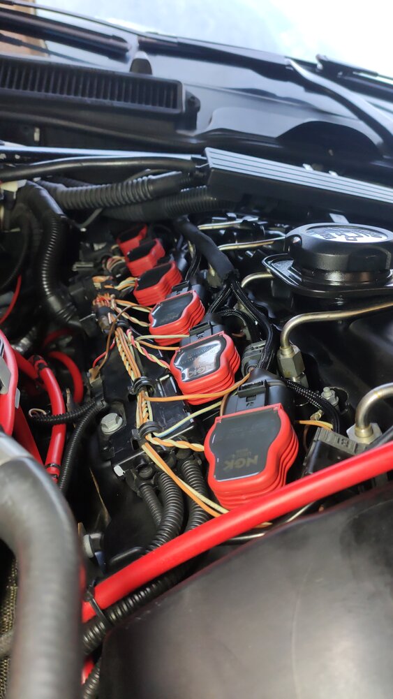 N54 > B58 coil conversion fat bunny adapter plate project